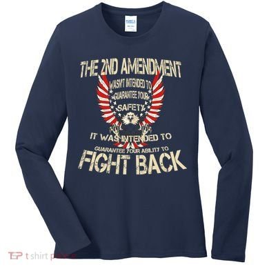 2nd Amendment Fight Back Women's Long Sleeve Shirt