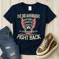 2nd Amendment Fight Back Women's T-Shirt thumb 3
