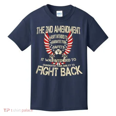 2nd Amendment Fight Back Kids T-Shirt