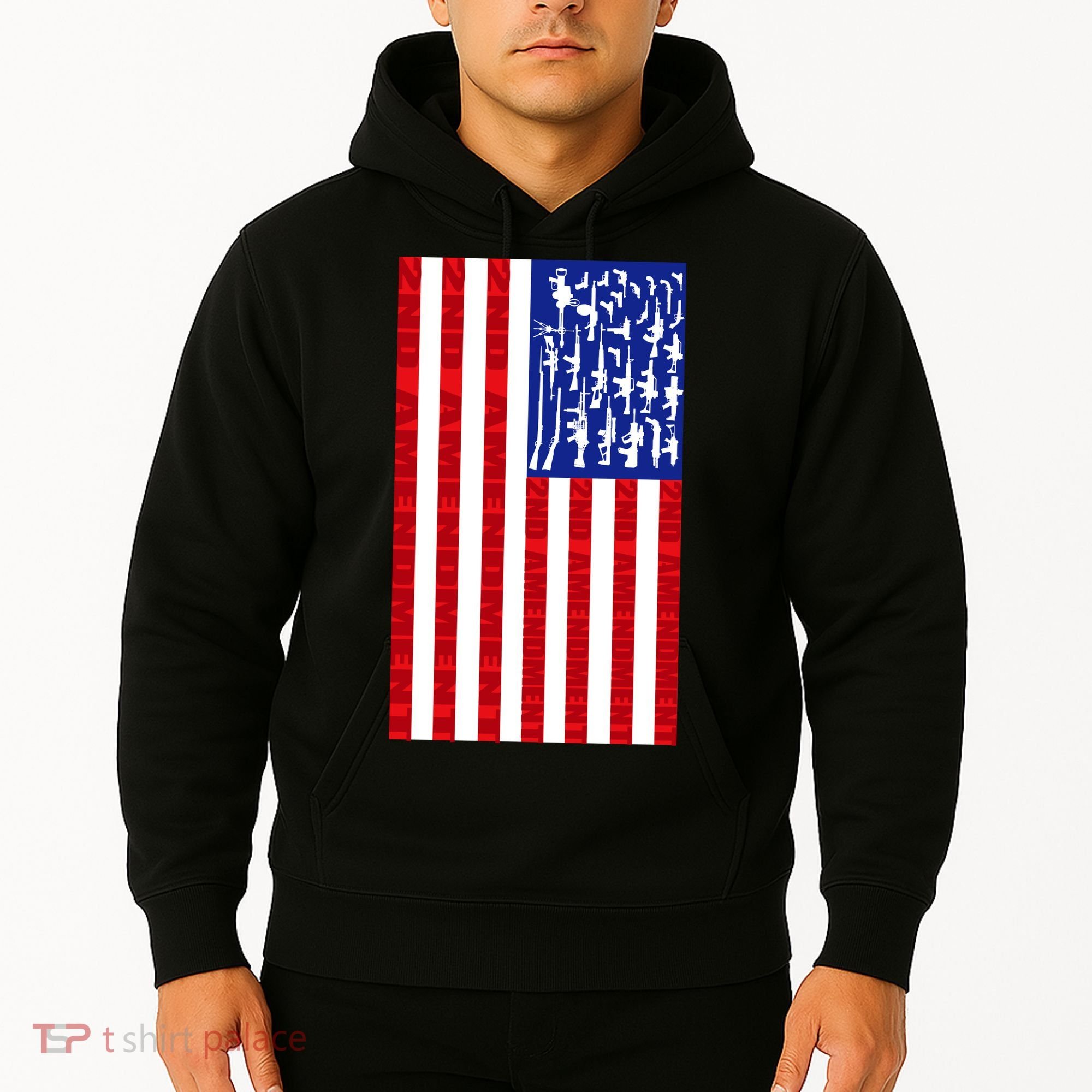 2nd Amendment Flag Hoodie
