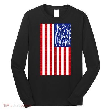 2nd Amendment Flag Long Sleeve Shirt