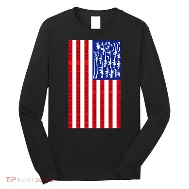 2nd Amendment Flag Long Sleeve Shirt