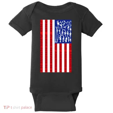 2nd Amendment Flag Baby Bodysuit
