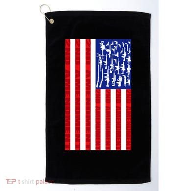 2nd Amendment Flag Golf Towel