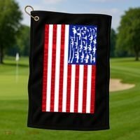 2nd Amendment Flag Golf Towel thumb 1