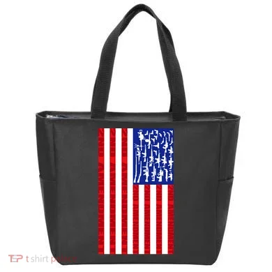 2nd Amendment Flag Tote Bag