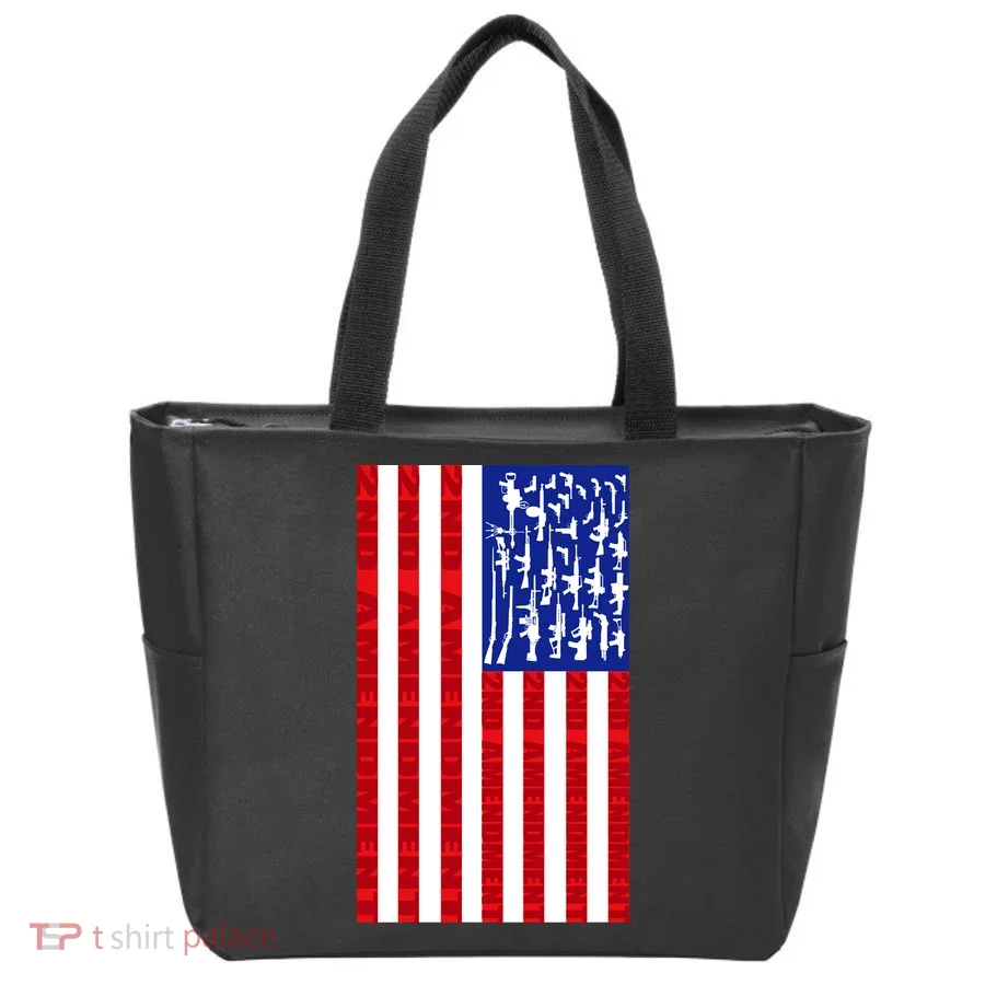 2nd Amendment Flag Tote Bag
