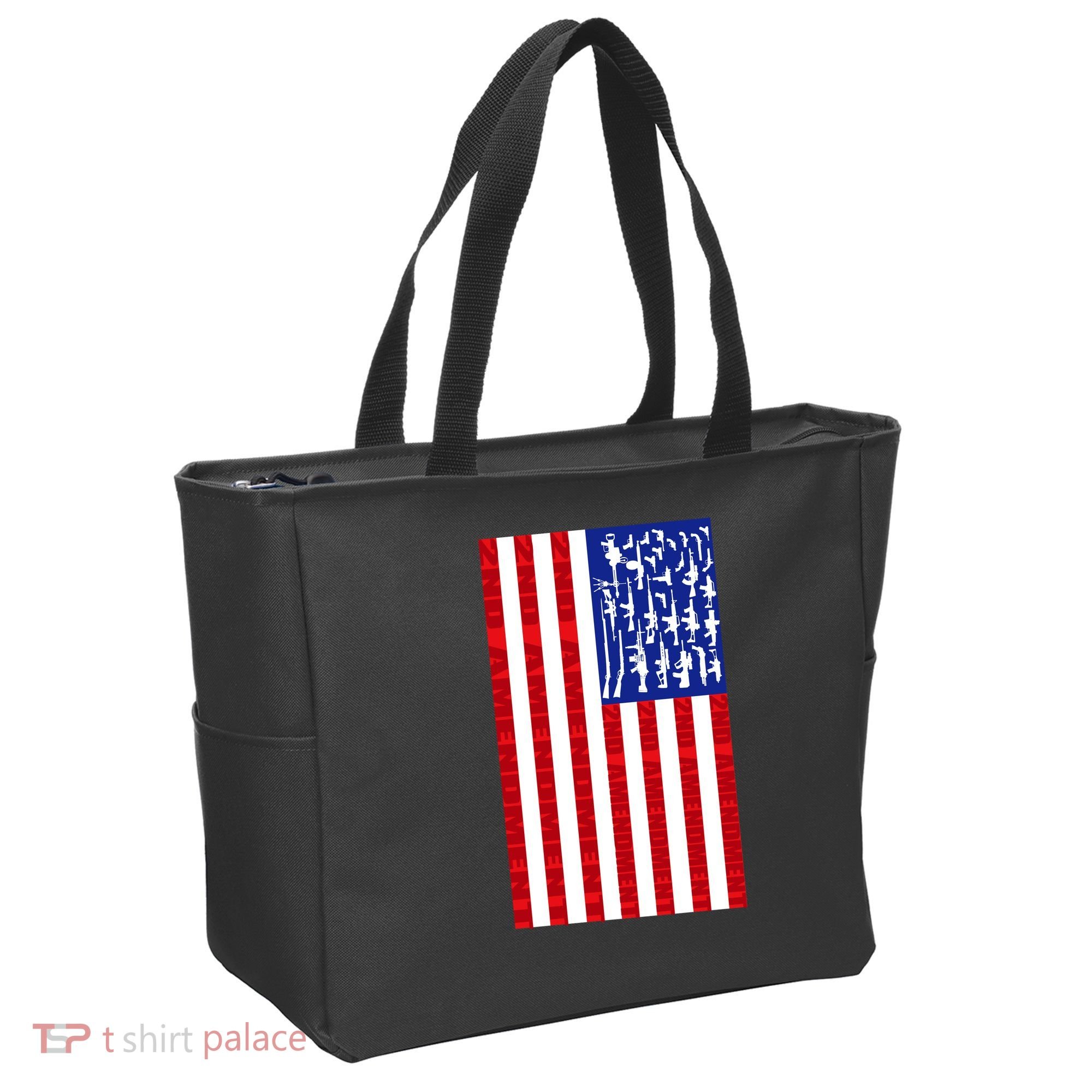 2nd Amendment Flag Tote Bag