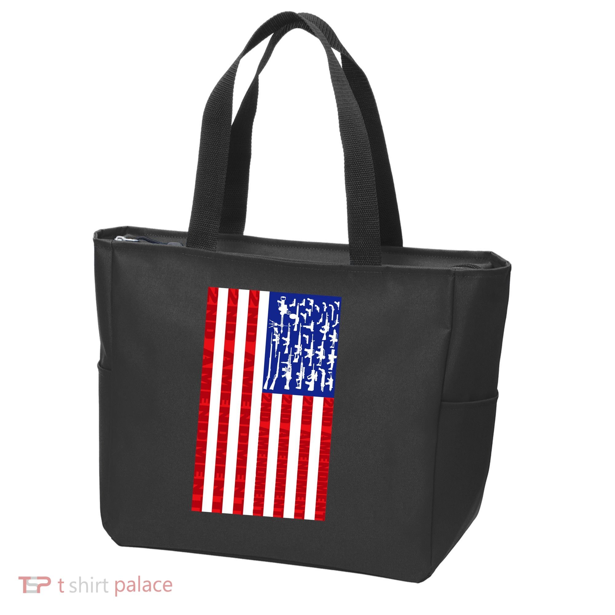 2nd Amendment Flag Tote Bag
