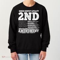2nd Amendment Honor Respect Women's Sweatshirt thumb 0