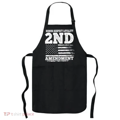 2nd Amendment Honor Respect Apron