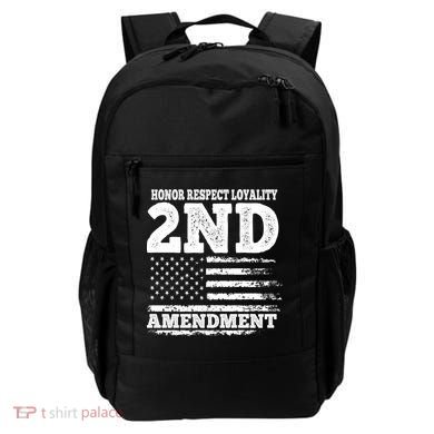 2nd Amendment Honor Respect Backpack