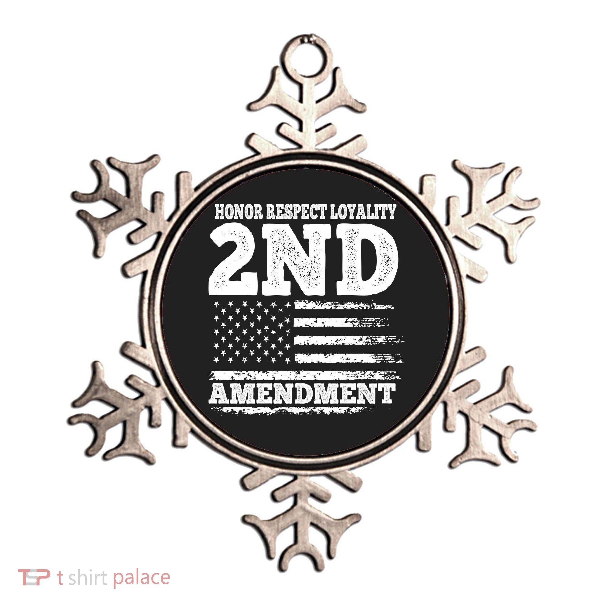 2nd Amendment Honor Respect Ornament