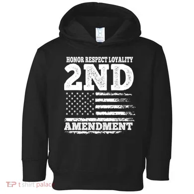 2nd Amendment Honor Respect Toddler Hoodie