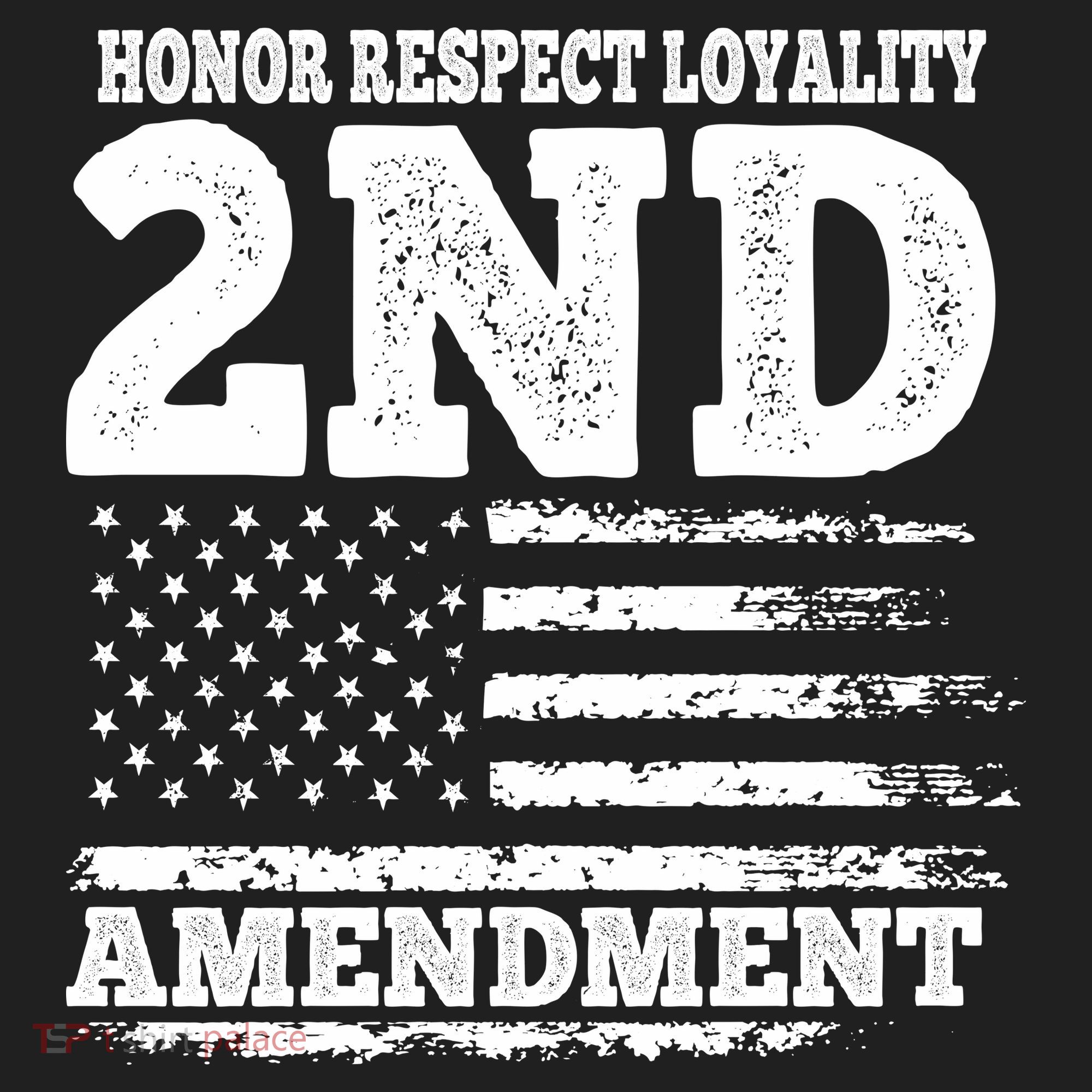 2nd Amendment Honor Respect Golf Towel