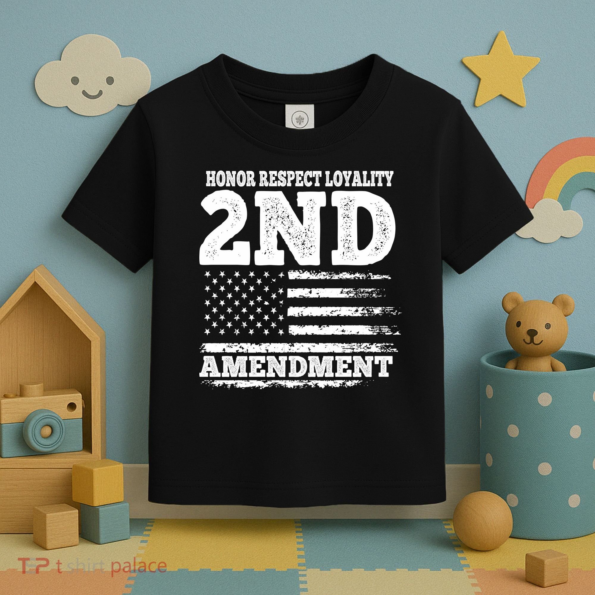 2nd Amendment Honor Respect Toddler T-Shirt