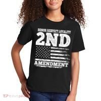 2nd Amendment Honor Respect Kids T-Shirt thumb 2