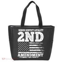 2nd Amendment Honor Respect Tote Bag thumb 0