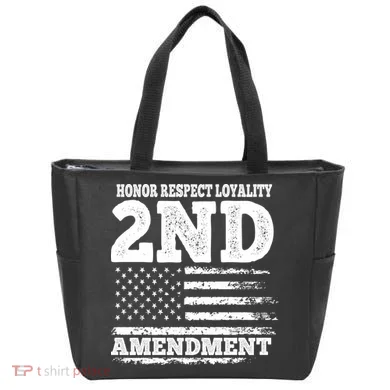2nd Amendment Honor Respect Tote Bag