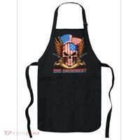 2nd Amendment USA Patriotic Skull Apron thumb 0