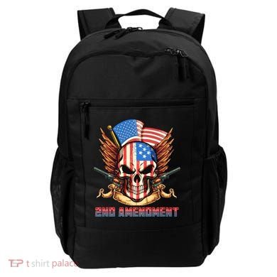 2nd Amendment USA Patriotic Skull Backpack