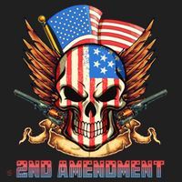 2nd Amendment USA Patriotic Skull Hat thumb 2