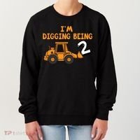 2nd Birthday I'm Digging Being Two Women's Sweatshirt thumb 0