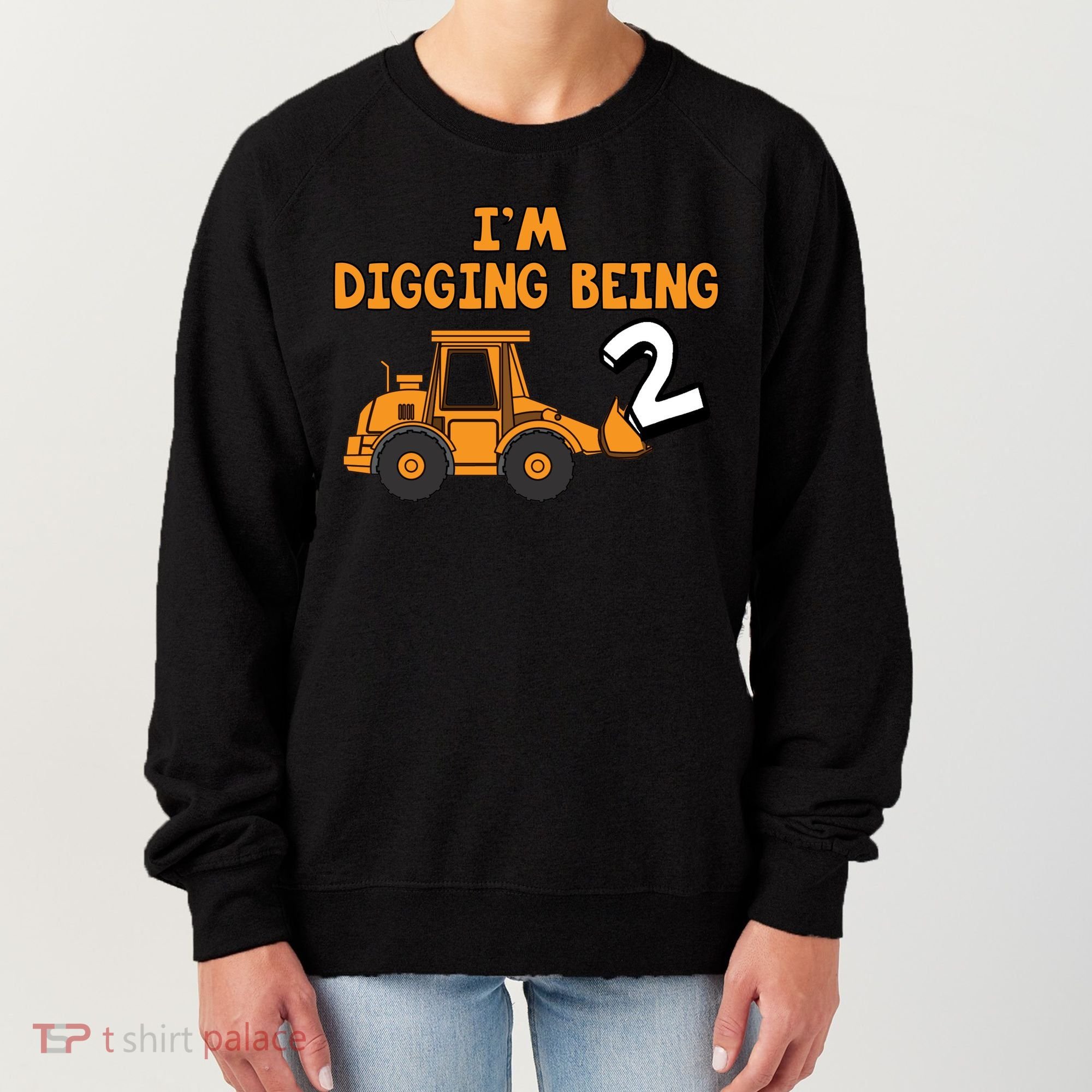 2nd Birthday I'm Digging Being Two Women's Sweatshirt