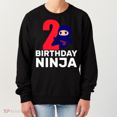 2nd Birthday Ninja  Women's Sweatshirt