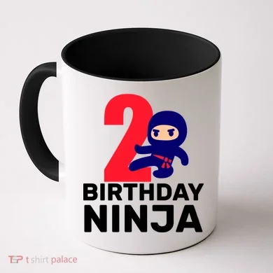 2nd Birthday Ninja  Coffee Mug