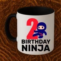 2nd Birthday Ninja  Coffee Mug thumb 2