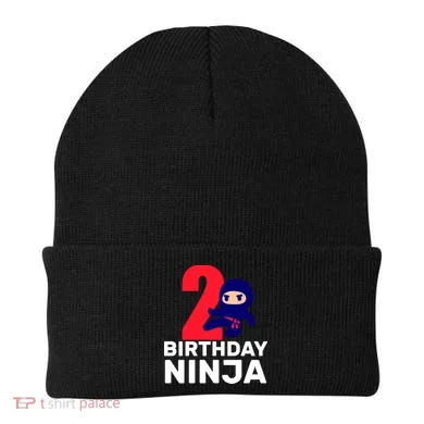 2nd Birthday Ninja Beanie