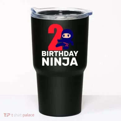 2nd Birthday Ninja Tumbler