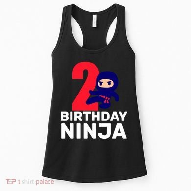 2nd Birthday Ninja  Women's Tank Top