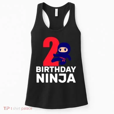 2nd Birthday Ninja  Women's Tank Top
