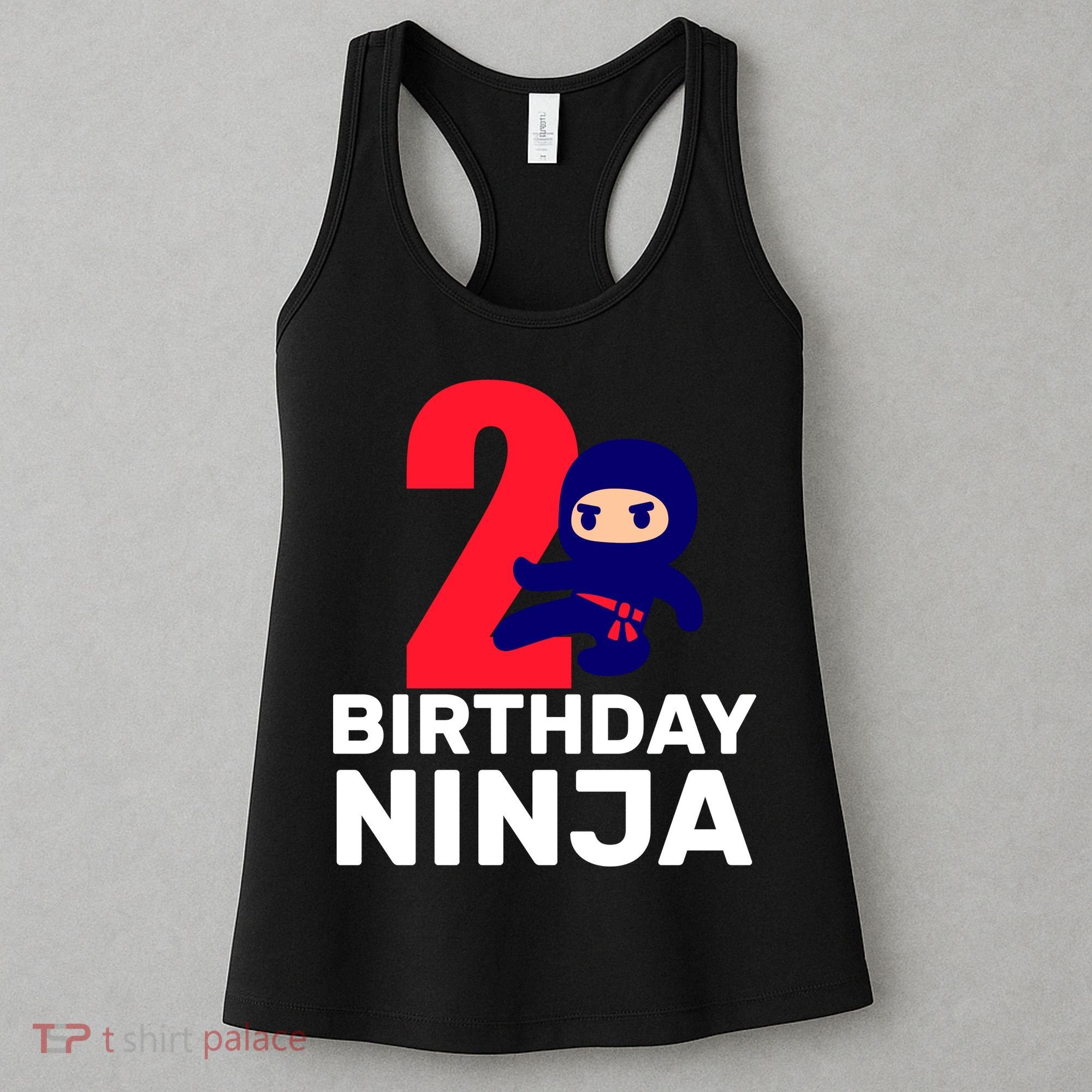 2nd Birthday Ninja  Women's Tank Top