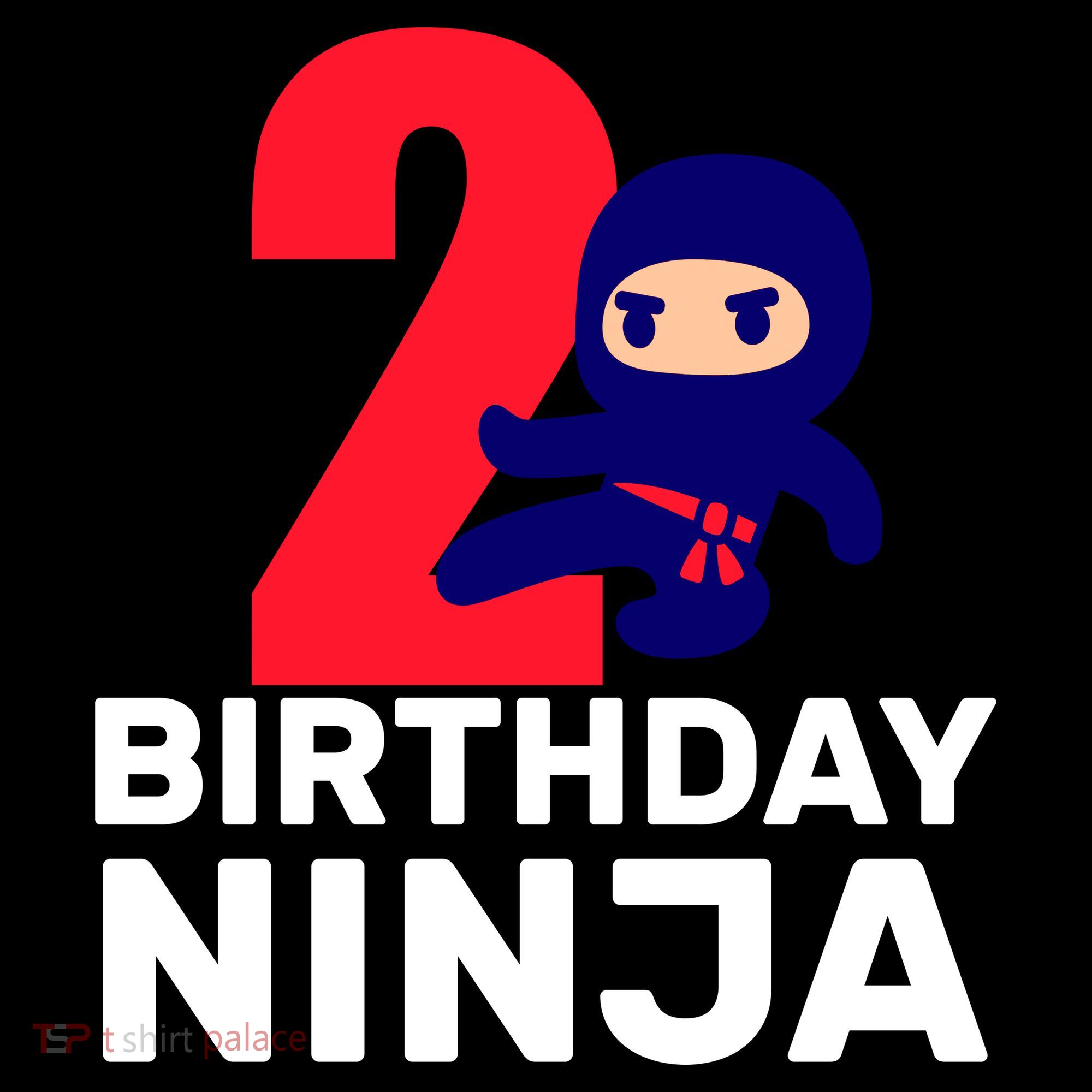 2nd Birthday Ninja  Women's Tank Top
