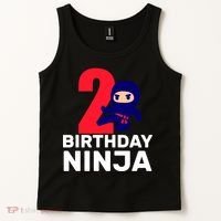 2nd Birthday Ninja  Tank Top thumb 2