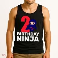 2nd Birthday Ninja  Tank Top thumb 3