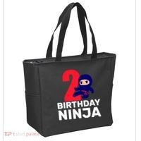 2nd Birthday Ninja  Tote Bag thumb 2
