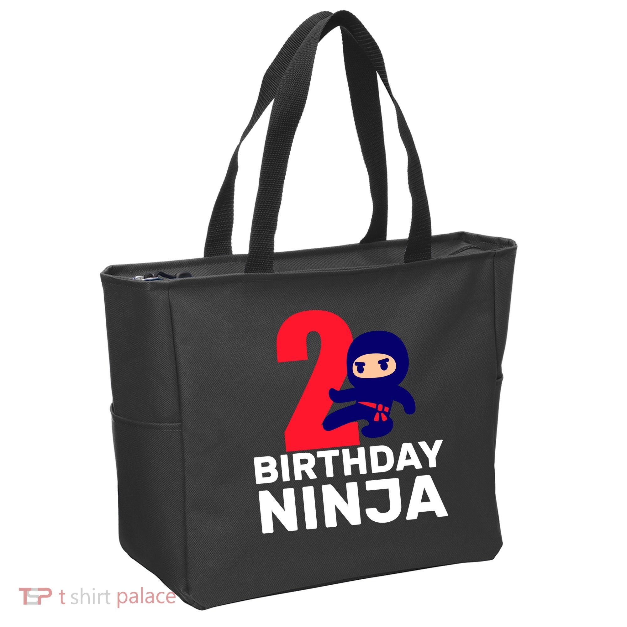 2nd Birthday Ninja  Tote Bag