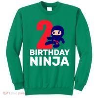 2nd Birthday Ninja  Sweatshirt thumb 0
