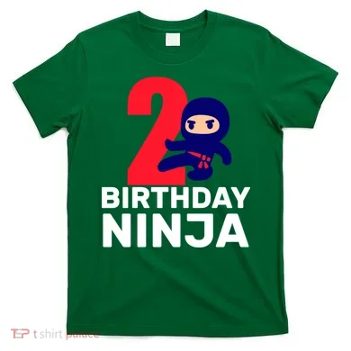 2nd Birthday Ninja  T-Shirt
