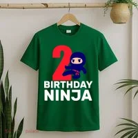 2nd Birthday Ninja  T-Shirt thumb 2
