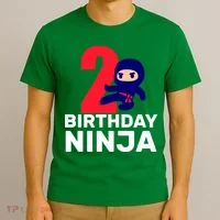 2nd Birthday Ninja  T-Shirt thumb 3