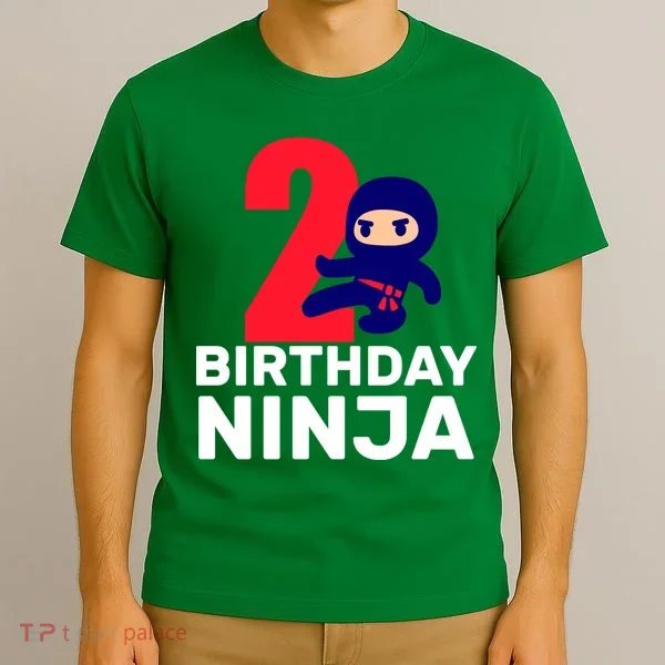 2nd Birthday Ninja  T-Shirt