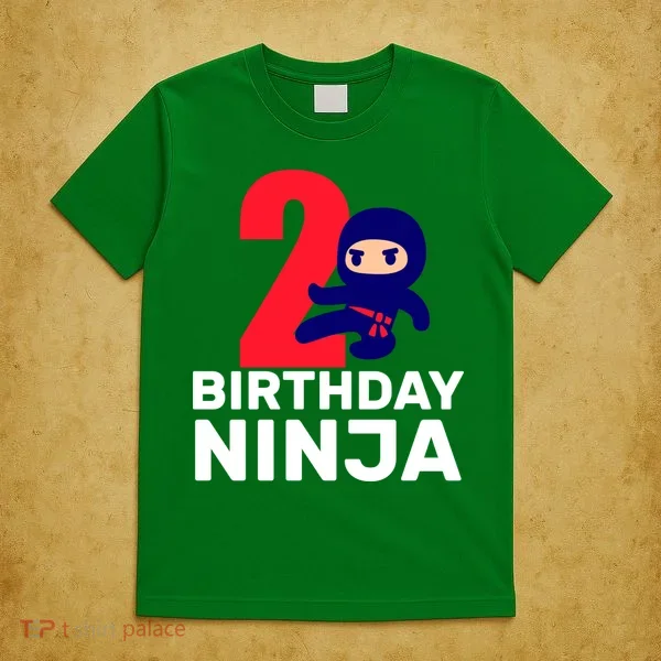 2nd Birthday Ninja  T-Shirt