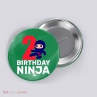 2nd Birthday Ninja  Button thumb 0