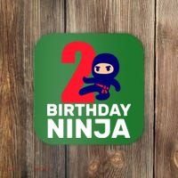 2nd Birthday Ninja  Coaster thumb 0