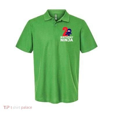 2nd Birthday Ninja  Polo